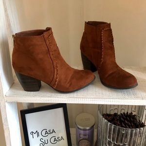ModCloth Qupid Zip Ankle Boot